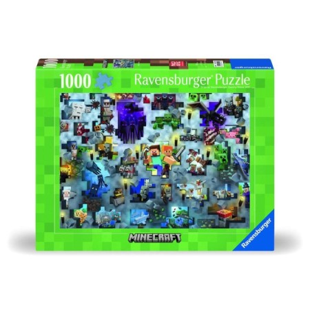 Ravensburger - Puzzle provocarea Minecraft 1000 piese design nou Ravensburger - 1